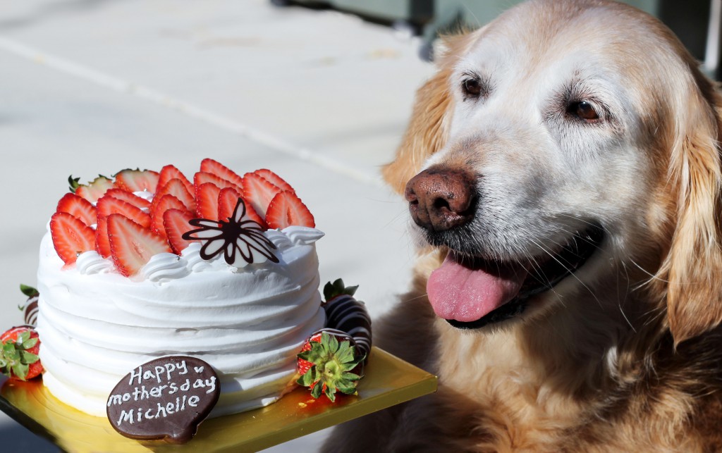 michelle_with_her_cake