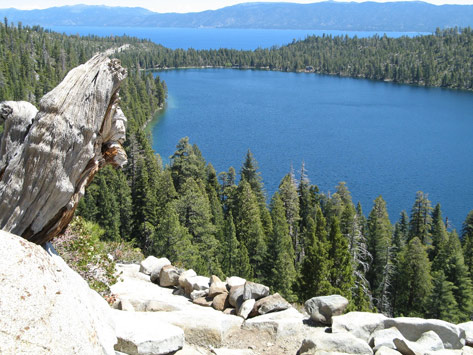 Panorama View of Lake Tahoe